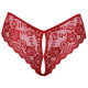 Cottelli Crotchless Panty Red