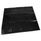 PVC Pillow Pillowcase Black