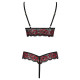 Cottelli Crotchless Body With Lace