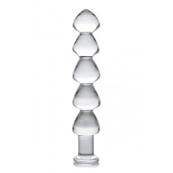 Master Series Drops Anal Links Glass Dildo