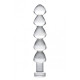 Master Series Drops Anal Links Glass Dildo