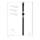 Ouch Breathable Luxury Black Ball Gag