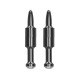 Ouch Magnetic Nipple Clamps Diamond Pin Grey