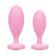 First Time Crystal Booty Duo Butt Plugs