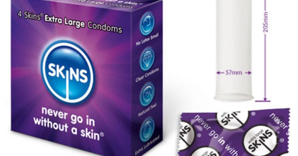 Skins Condoms Extra Large 4 Pack